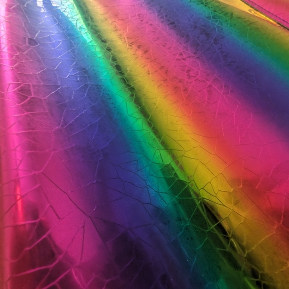 Skirt & Bustier Set - Prismatic Empress Rainbow 2-Piece 🌈 - Club EXX Dolls Kill - Picture 7 of 9